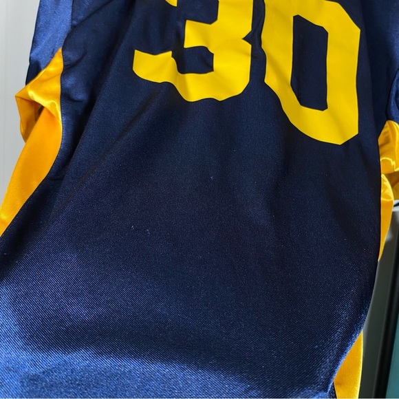 Vintage Diadora Lexington SC USA Yellow Blue 30 Jersey Retro Soccer Football - Picture 15 of 16